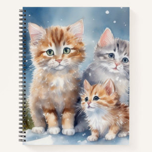 Carnet Cute Fluffy Kittens