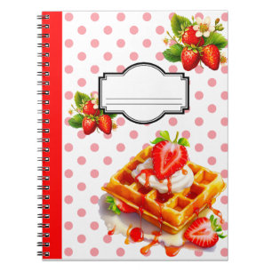 Carnet Cute fraises