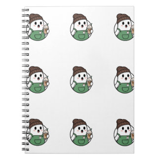 Carnet Cute Ghost Coffee Notebook