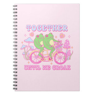 Carnet Cute Grenouille Couple - Ensemble Jusqu'À Ce Que N