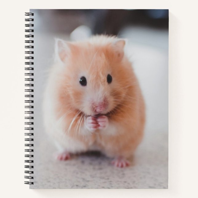 Carnet Cute Hamster Aimer Animaux (Devant)