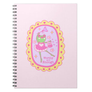 Carnet Cute Jolly Frog - Digne et Assez