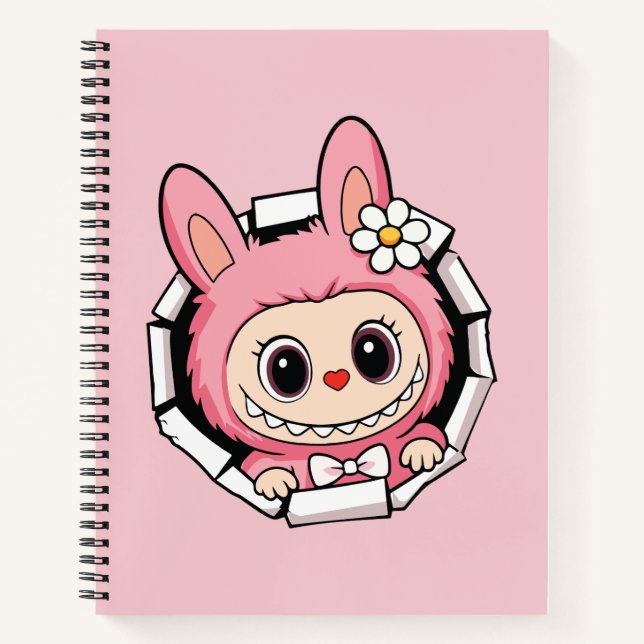 Carnet Cute Labubu (Devant)