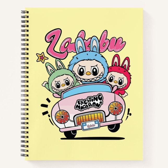 Carnet Cute Labubu (Devant)