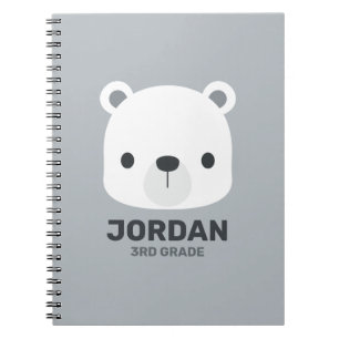 Carnet Cute Little Polar Bear