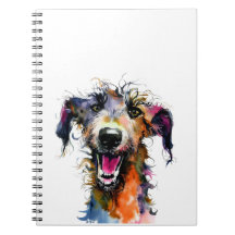 Cute Lurcher | Design coloré de lurcher