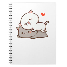 Carnet Cute Mochi Peach Cat