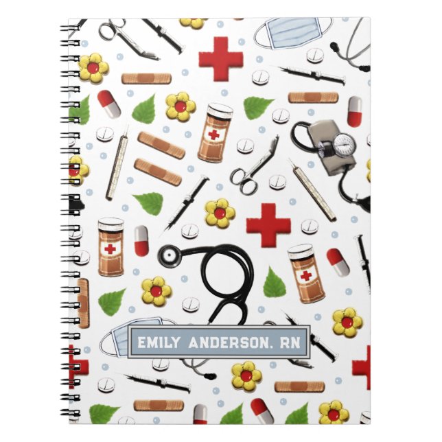 Carnet Cute Nurse (Devant)