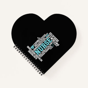 Carnet Cute Nurse RN LVN École de soins infirmiers Médica