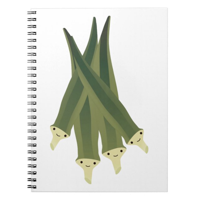 Carnet Cute Okra (Devant)
