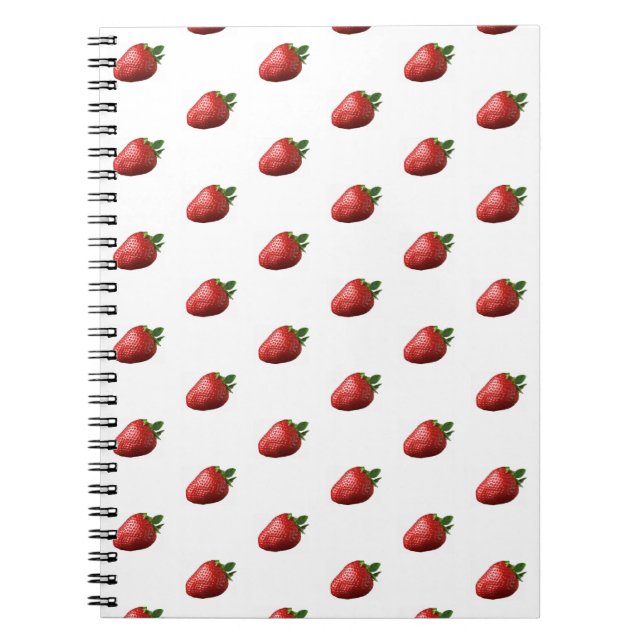 Carnet Cute Strawberry Fruit Spiral Notebook  (Devant)
