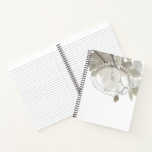 Carnet Cute white orchids