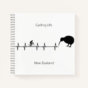 Carnet Cycling Life, Nouvelle-Zélande personnalisable
