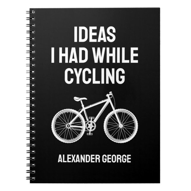 Carnet Cyclisme drôle (Devant)
