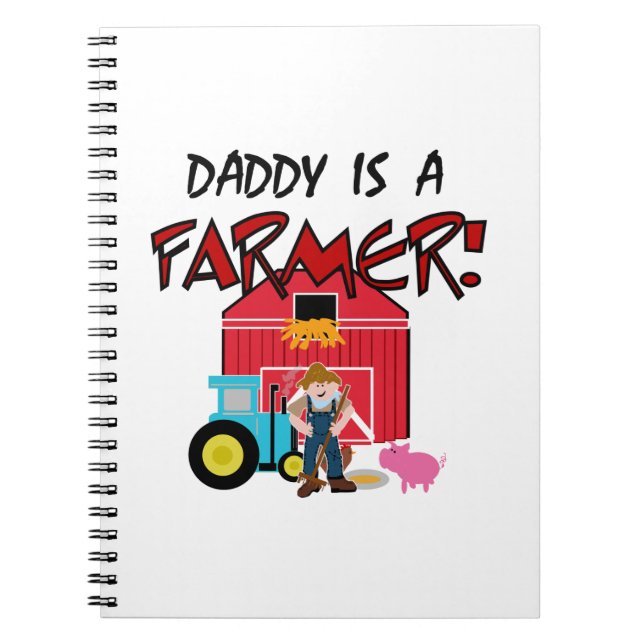 Carnet daddyisafarmerTEE (Devant)