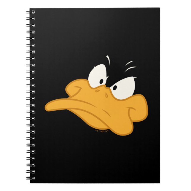 Carnet DAFFY DUCK™ Visage en colère (Devant)