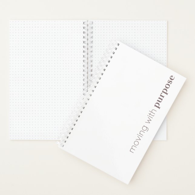 Carnet Daily notes - "Purpose" (À l'intérieur)