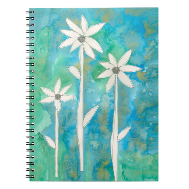 Carnet Dainty Daisies I (Devant)