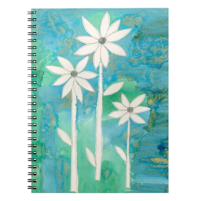 Carnet Dainty Daisies II (Devant)