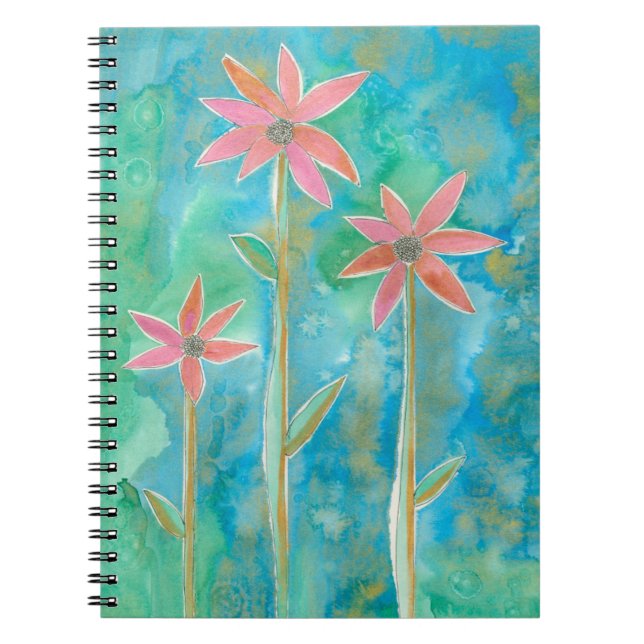 Carnet Dainty Daisies III (Devant)