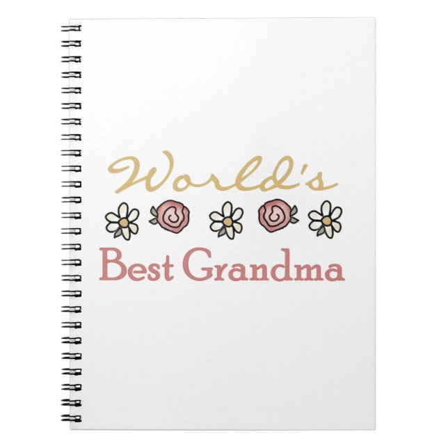Carnet Daisies et les meilleurs cadeaux de grand-mère au  (Devant)
