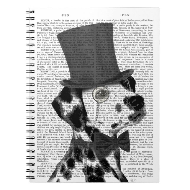 Carnet Dalmatien, Hound officiel et Casquette (Devant)