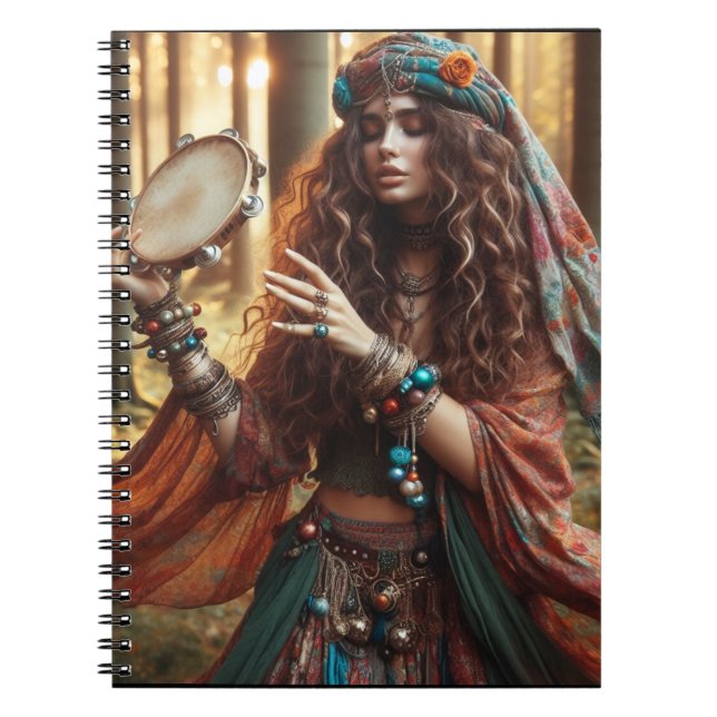Carnet dame gypse (Devant)
