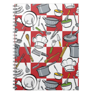 Carnet Damier d'outils de chefs