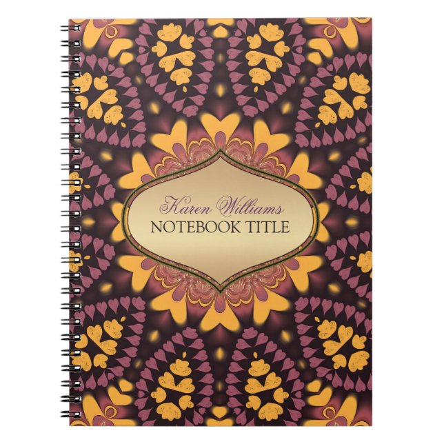 Carnet d'amour terrestre oriental (Devant)