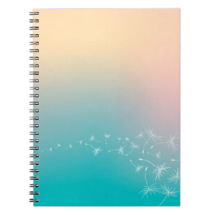 Carnet Dandelion background dandelion