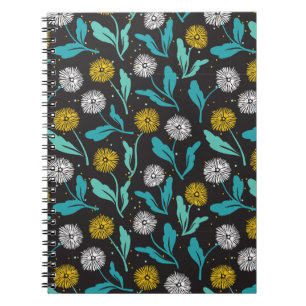 Carnet Dandelion de printemps Fleurs et design Feuille