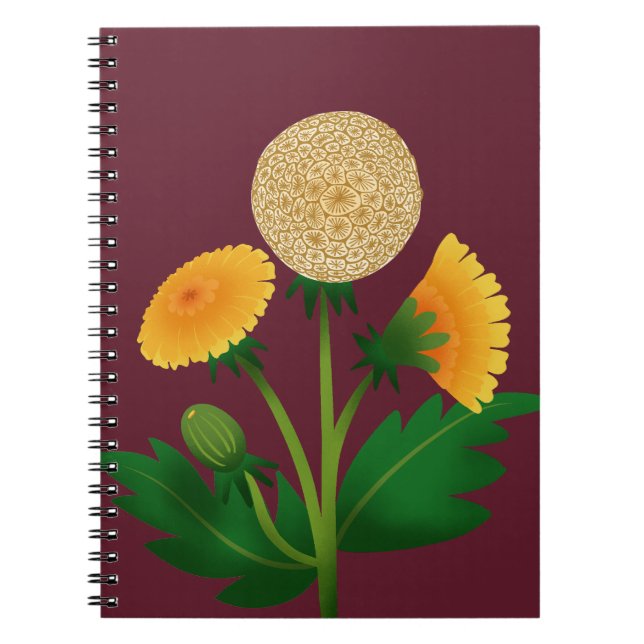 Carnet Dandelion Notebook (Devant)