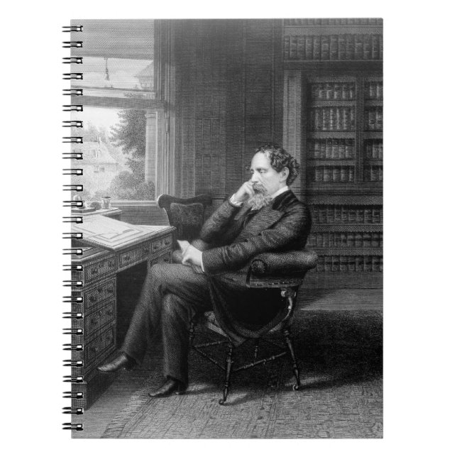 Carnet Dans l'étude de Charles Dickens (Devant)