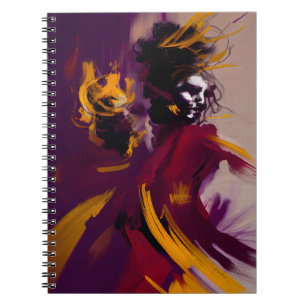 Carnet Danse de l'esprit – Figure abstraite expressive
