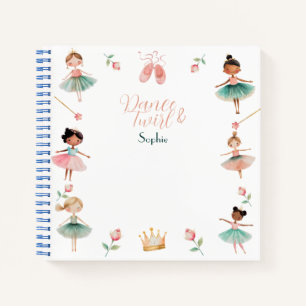 Carnet Danse et tournoi fille ballerine