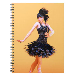 Carnet Danse Flapper Vintage
