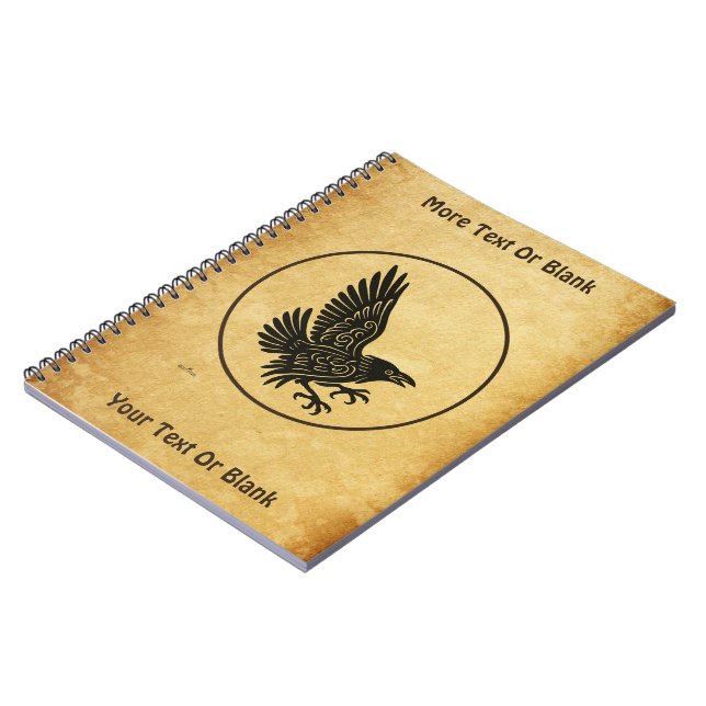 Carnet Danse Norse Raven (Côté gauche)