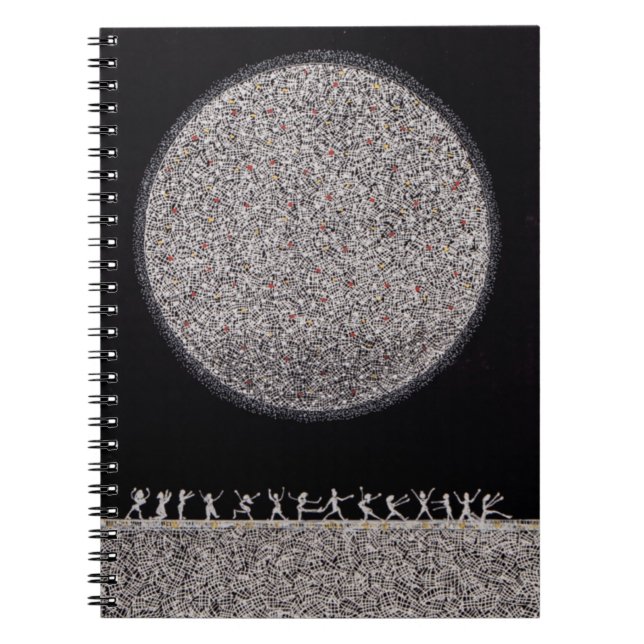 Carnet Danser sous la lumière de la lune d'argent (Devant)