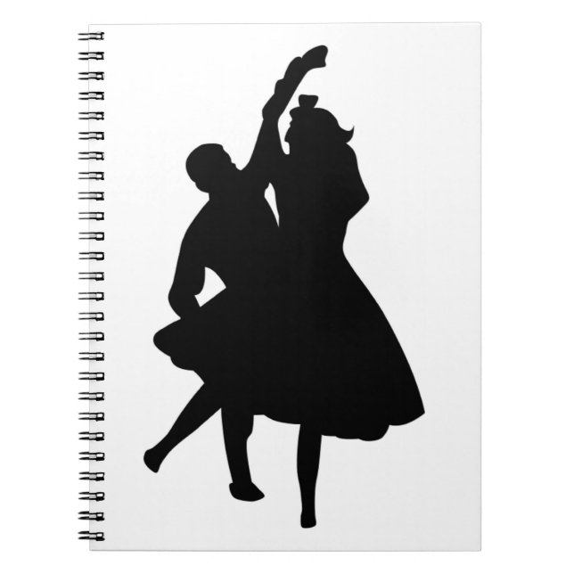 CARNET DANSEURS DE SILHOUETTE (Devant)