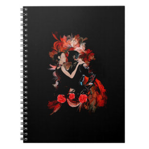 Carnet Danseurs romantiques de tango sur la fractale