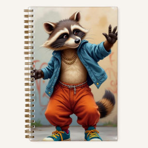 Carnet Danseuse de rue, Raccoon, auteur Natasha Us