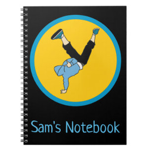 Carnet danseuse moderne style rue Hip hop