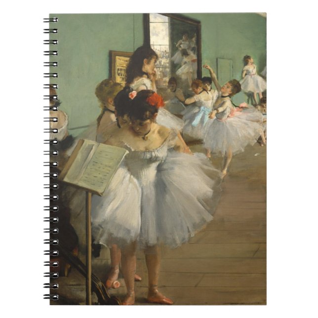 Carnet Danseuses de ballet de classe Degas (Devant)