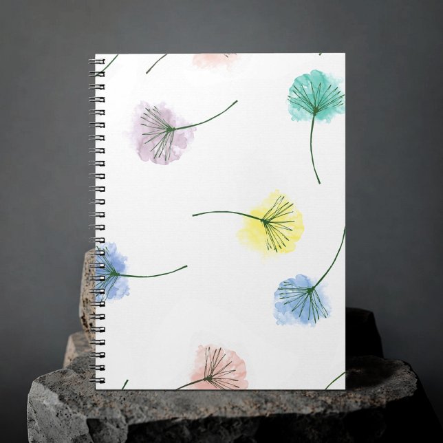 Carnet Dansons | Motif floral aquarelle (Créateur téléchargé)