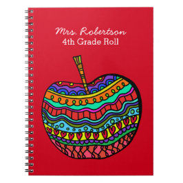 Carnet d'Apple de l'art populaire du professeur