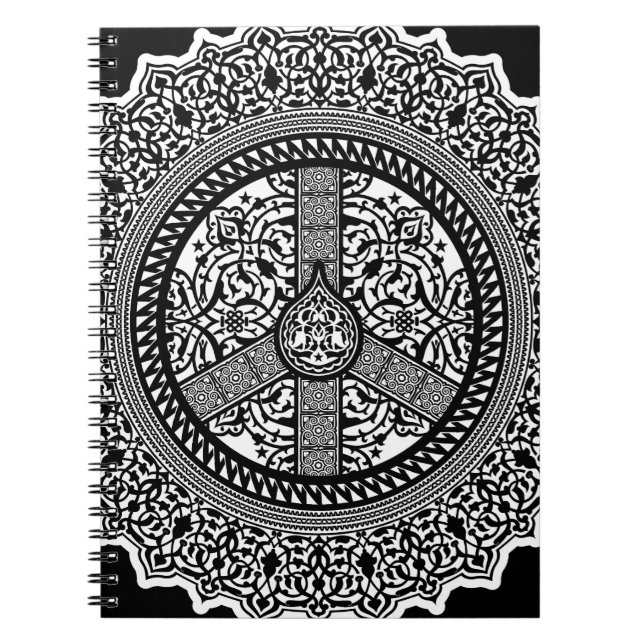 Carnet d'arabesque de paix (Devant)