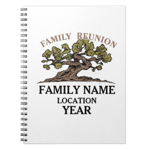 Carnet d'arbre de la Réunion de famille