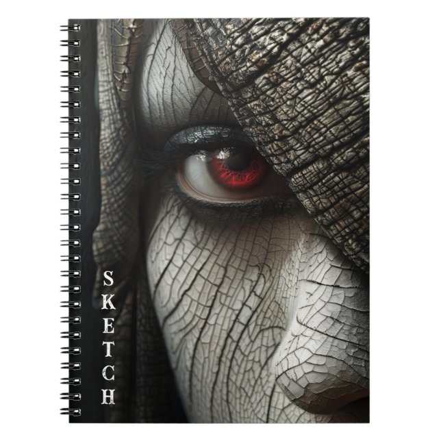 Carnet Dark Fantasy Sketchbook Spiral Notebook (Devant)