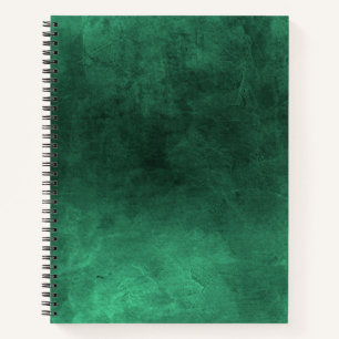 Carnet Dark Grunge - Vert