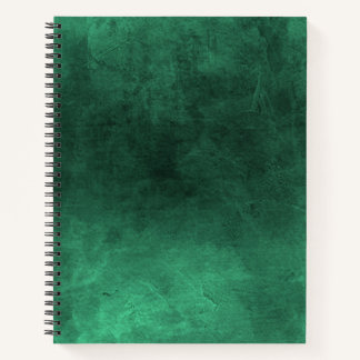 Carnet Dark Grunge - Vert